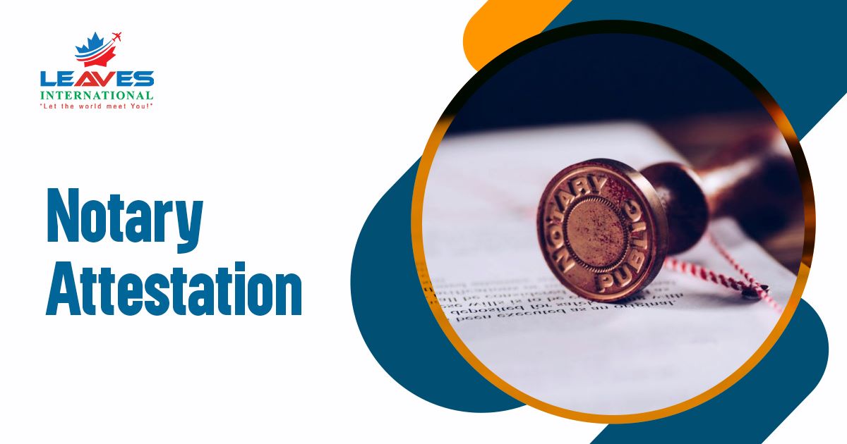 Notary Attestation Get you document attested with Notary