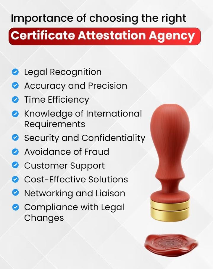 Choose the right Certificate Attestation Agency in Kerala importance